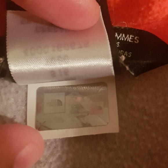 North Face fleece grey and pink - Picture 5 of 6